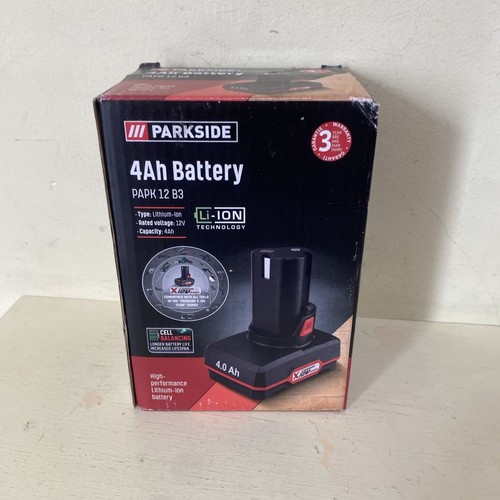 Parkside 12v 4ah rechargeable - 12v,