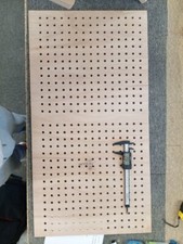 Pegboard, 6mm hole with 25mm spacing, 6mm Hole centres, 800mm x 400mm x 6mm
