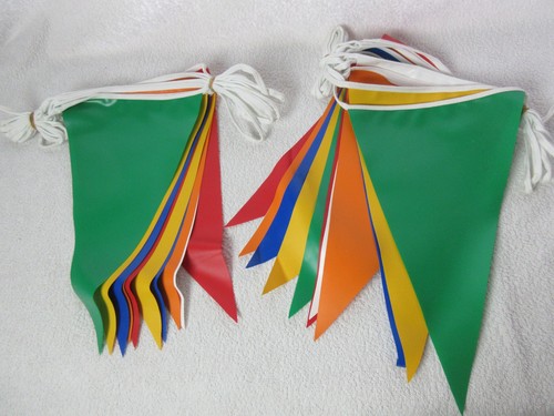 Multicoloured outdoor bunting - multicoloured,