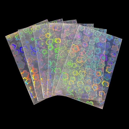 100x holographic card sleeves - 100x,