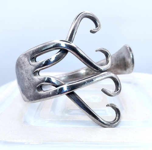 Vintage fork bangle - bangle, quirky