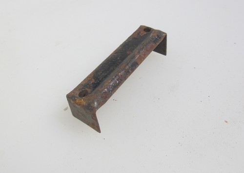 Vintage iron door keep - iron, catch