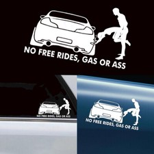 1x Funny No Free Rides Gas Or