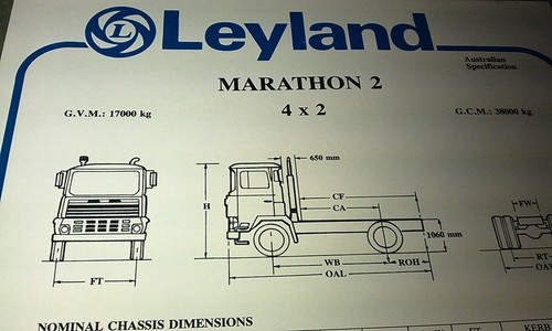 1980 leyland marathon - leyland,