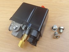 7.5HP HEAVY DUTY AIR COMPRESSOR PRESSURE SWITCH SINGLE / THREE PHASE 25 AMP