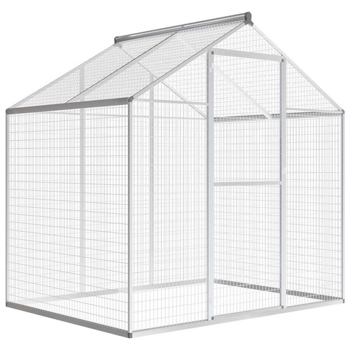 Outdoor aviary aluminium - aluminium, bird