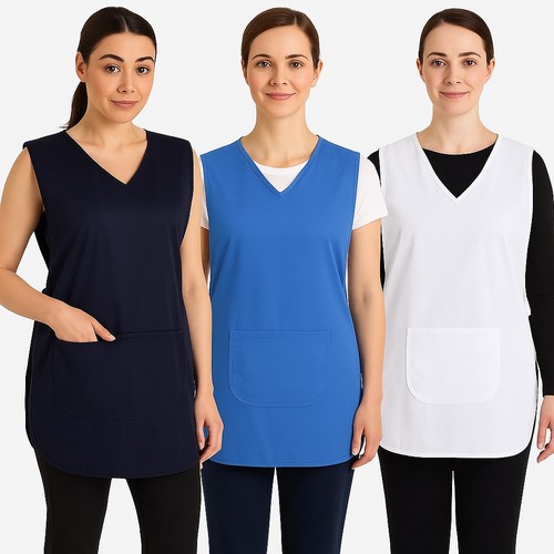Womens tabard apron workwear - tabard,