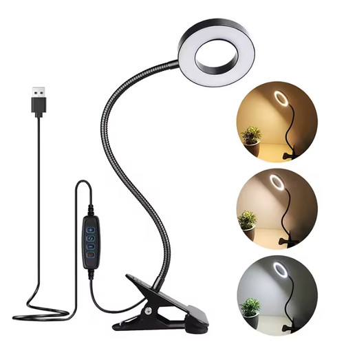 Led usb rechargeable clamp - usb,