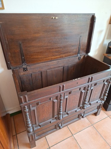 Jacobean oak mule - jacobean,