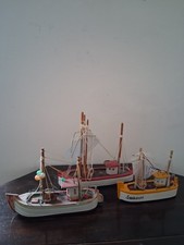 Small Handmade Wooden Fishing