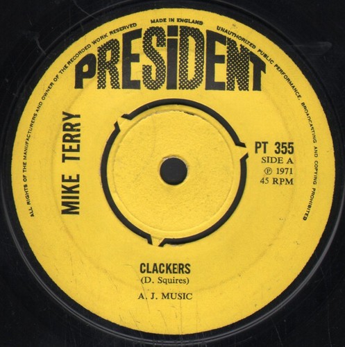 Mike terry clackers vinyl - clackers, 7"