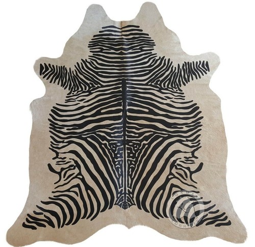 Genuine cowhide rug - genuine, printed