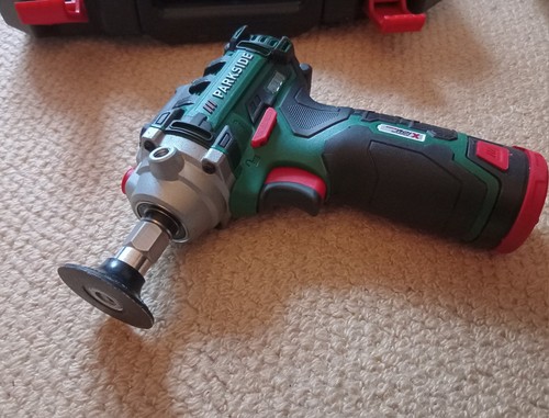 Parkside 12v polisher roloc - 12v,