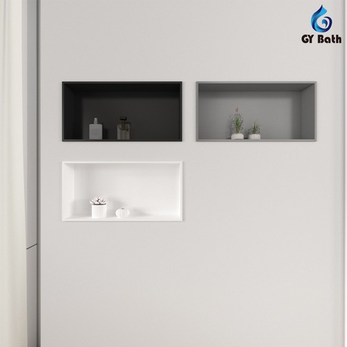Bathroom shower niche - bathroom,