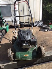 Webb WER400 Mower Breaking For
