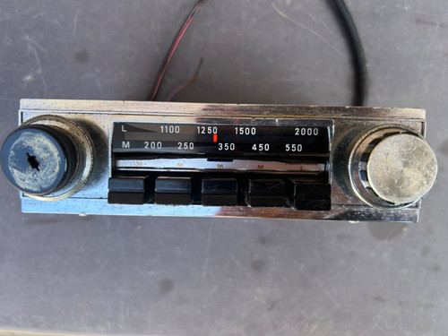Classic car radiomobile model - car,