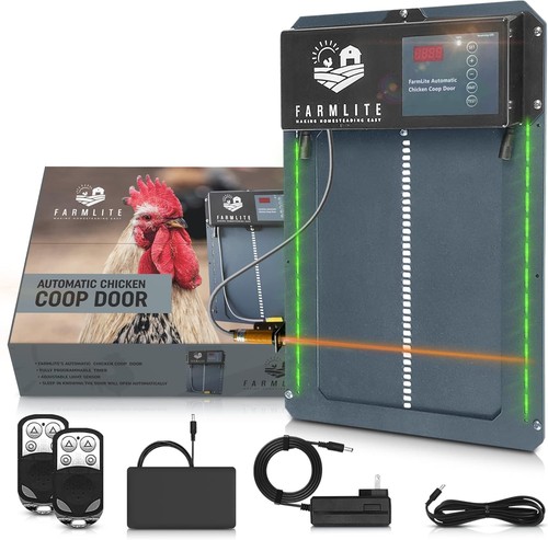 Automatic chicken coop - coop, door