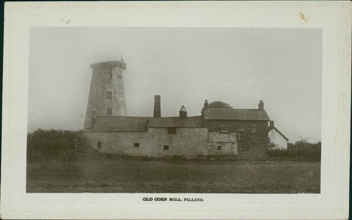 Old corn mill pilling evans - old,