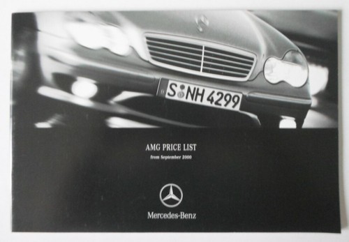 Mercedes benz amg - amg, 2000