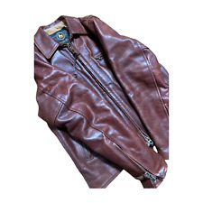 IRON HEART x ALEXANDER LEATHERS CAFE RACER Single Riders Jacket Size 42 Used