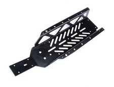 Lightened Main Chassis Black HPI Baja 5B, KM Buggy Upgrade Part