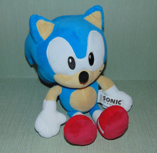 Sonic the hedgehog plush - hedgehog,