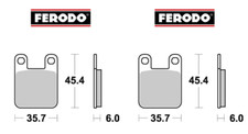FRP405EFx2 FRONT REAR BRAKE