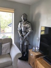 Medieval Knight Wearable Suit Of Armor Crusader Combat Full Body Armour