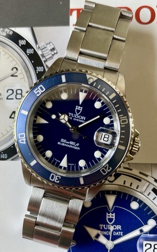 Rolex tudor submariner blue - rolex,