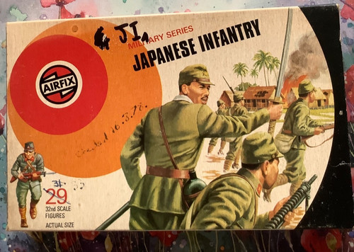 Airfix toy soldiers - soldiers, japanese