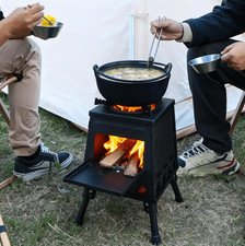 Portable Folding Wood Burning