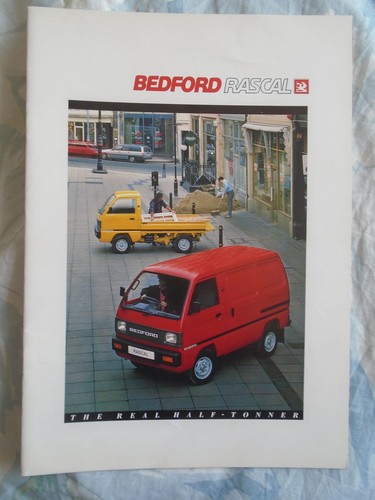 Bedford rascal range brochure - range,
