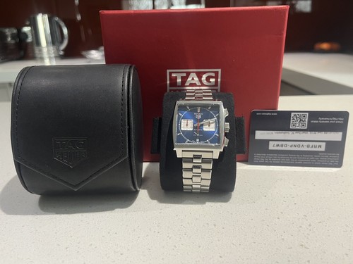 Tag heuer monaco blue men - blue, men's