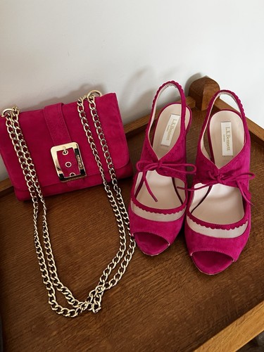Bennet pink suede shoes - lk,
