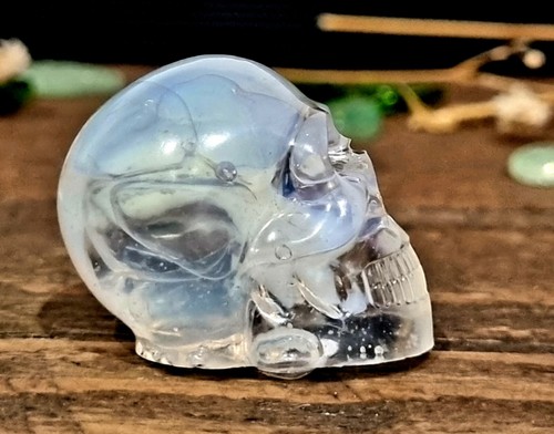 Mini crystal skull opal - opal,
