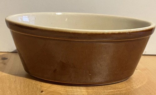 Rayware pie dish - dish, brown