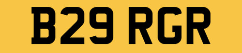 Burger hot dog number plate - burger,