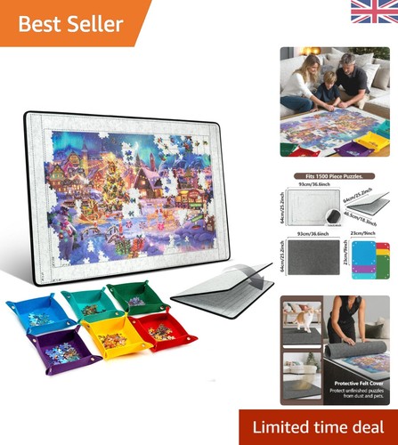 Foldable puzzle mat with - foldable,