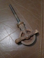 Old Vintage Iron Airer Pulley