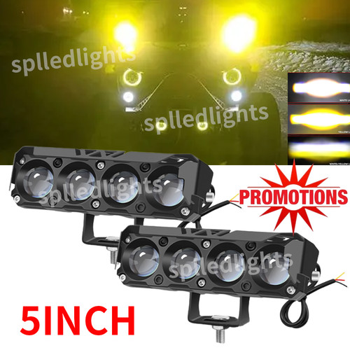 Pair dual color - color, led
