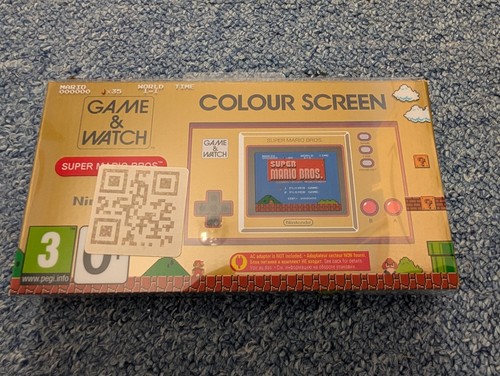 Nintendo game watch super - game,