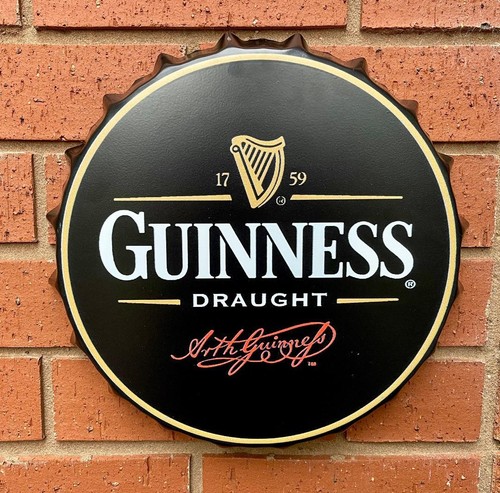 Guinness draught metal bottle - guinness,