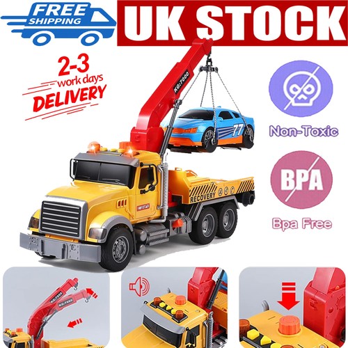 Kids rescue wrecker tow truck - tow,