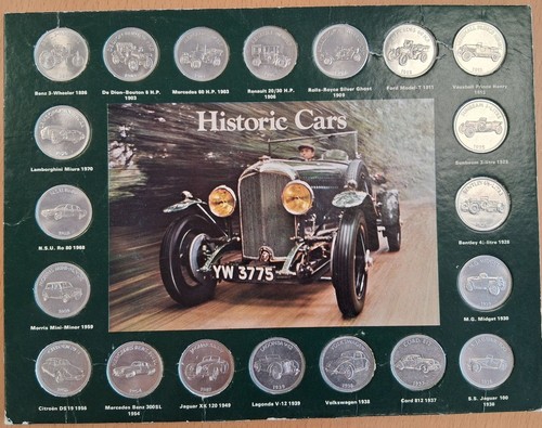 Shell historic cars coin - shell,