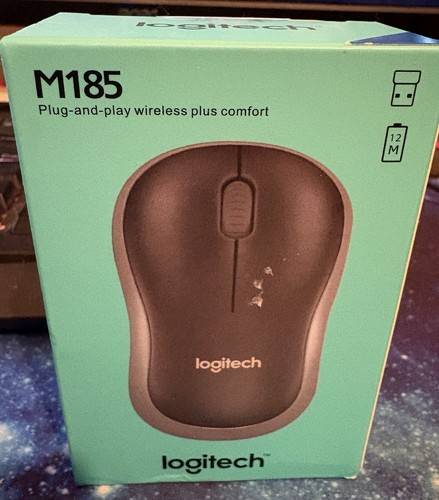 Logitech m185 wireless optical - logitech,