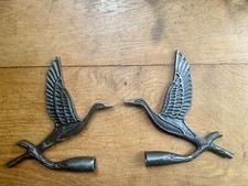 Rustic curtain FINIALS valance pole rail drapery Ends Hanging Metal rod Finials