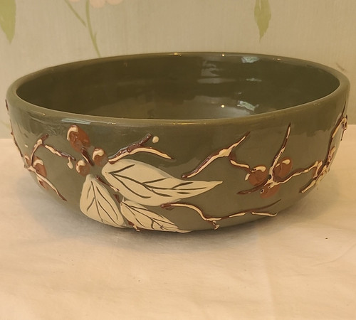 Green ivy bowl barum - bowl, ware