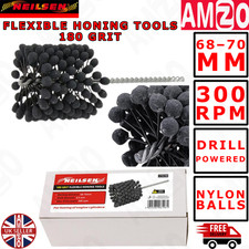 Neilsen Flexible Honing Tool 180 Grit 68–70mm Cylinder Bore Engine Brush CT6196