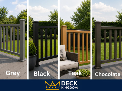Composite decking balustrade - decking,