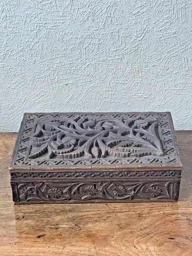 Antique chinese floral bamboo - antique, floral/bamboo